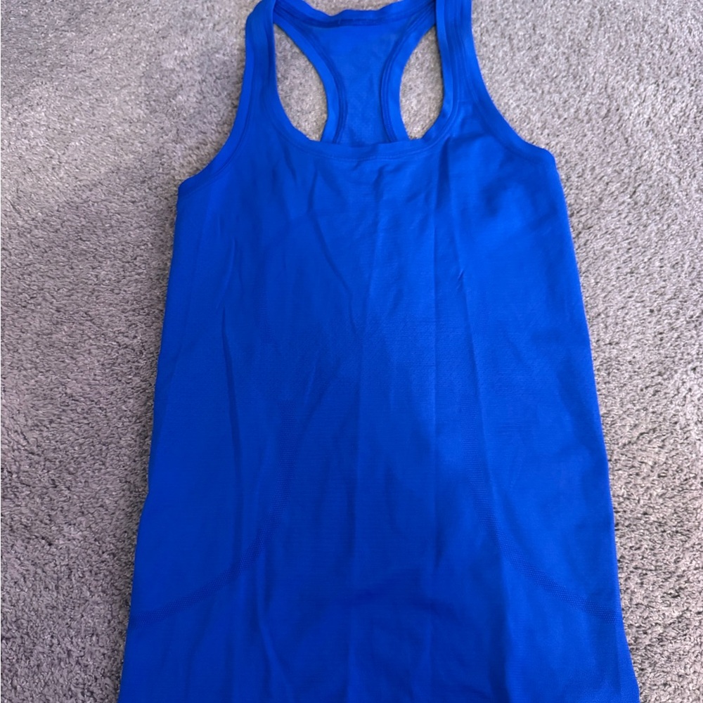 lululemon athletica Royal Blue Tank Top